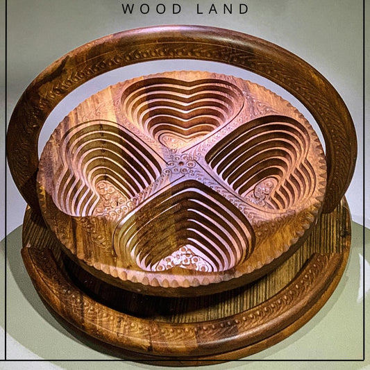 Dry fruit Wooden  Basket