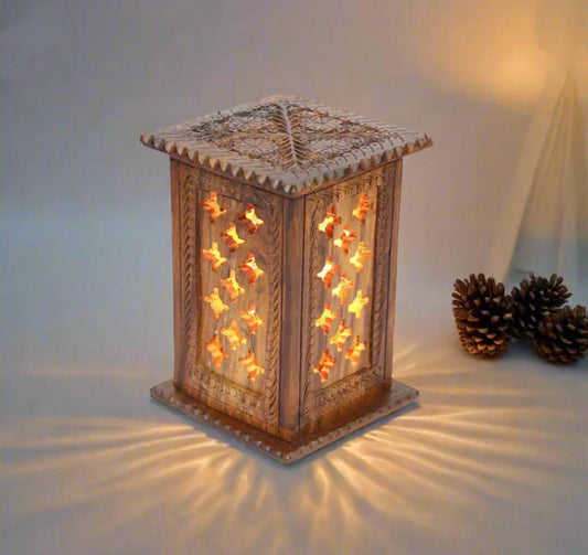 Aesthetic Wooden Lamp