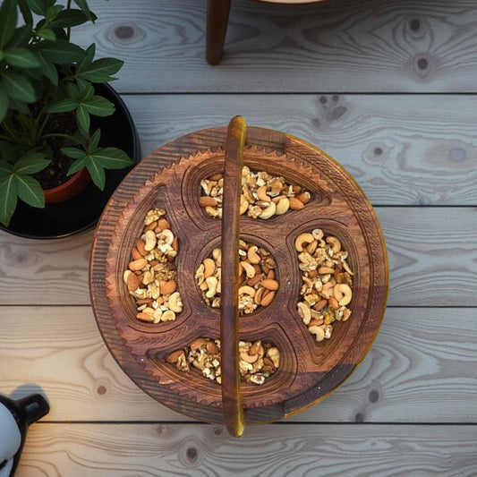 Foldable Wooden  Basket